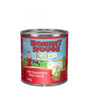 Lait Concentré Non Sucré - Bonnet Rouge - 150G