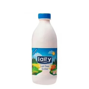 Lait Laity Uht Demi-Écrémé 1 Litre