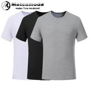 T-Shirt Hommes Mateamoda 3 Pcs Tops T-Shirts Polos