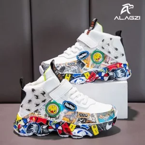 Chaussures De Sport Décontractées De Mode ALagzi Pour Garçons