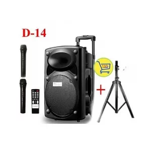 Baffle Enceinte Haut Parleur Bluetooth Original +2 Micros + Pieds