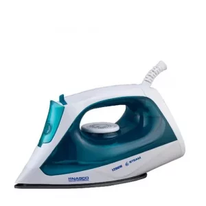 Fer à repasser à vapeur Nasco - 250ml Bleu / Blanc - Garantie 1 Mois