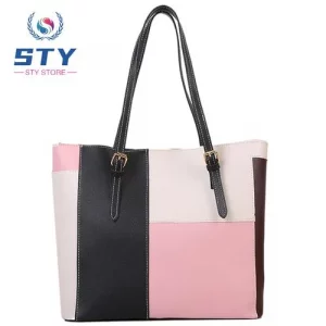 Sacs à Main STY Pour Femmes Color-Block Bag