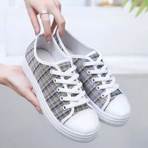 Chaussures Respirantes Pour Femmes-Gris