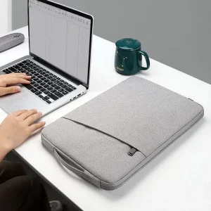Elégant Sac pour Ordinateur MAC- 16 Pouce - Gris