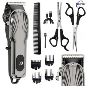 Tondeuse A Cheveux Professionnelle TOUPHY - Gris